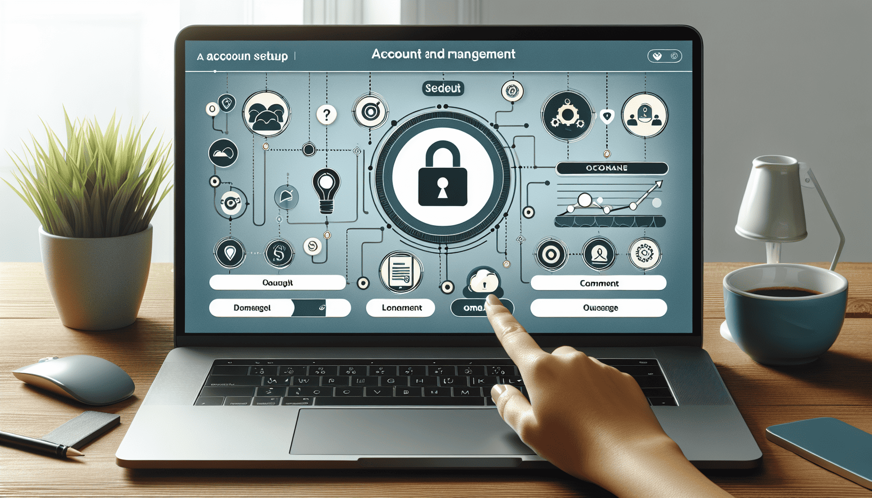 Just Money account setup and management